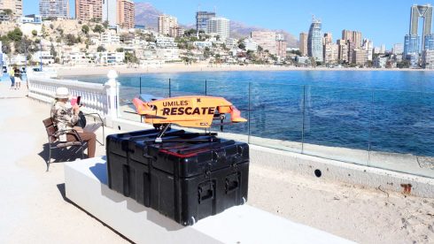 Benidorm Unveils New 'state Of The Art' Rescue Drone For Spain's Costa Blanca