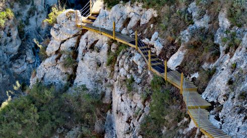 Spectacular Path Offers New Unique Gorge Views For Walkers Visiting Spain's Costa Blanca