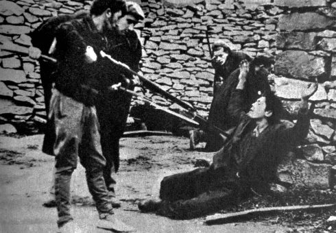 Arrest Of A Republican Militia Soldier During The Spanish Civil War