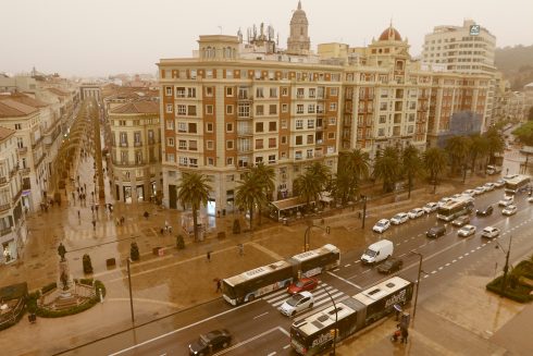 La Calima Se Apodera De Las Calles De Malaga