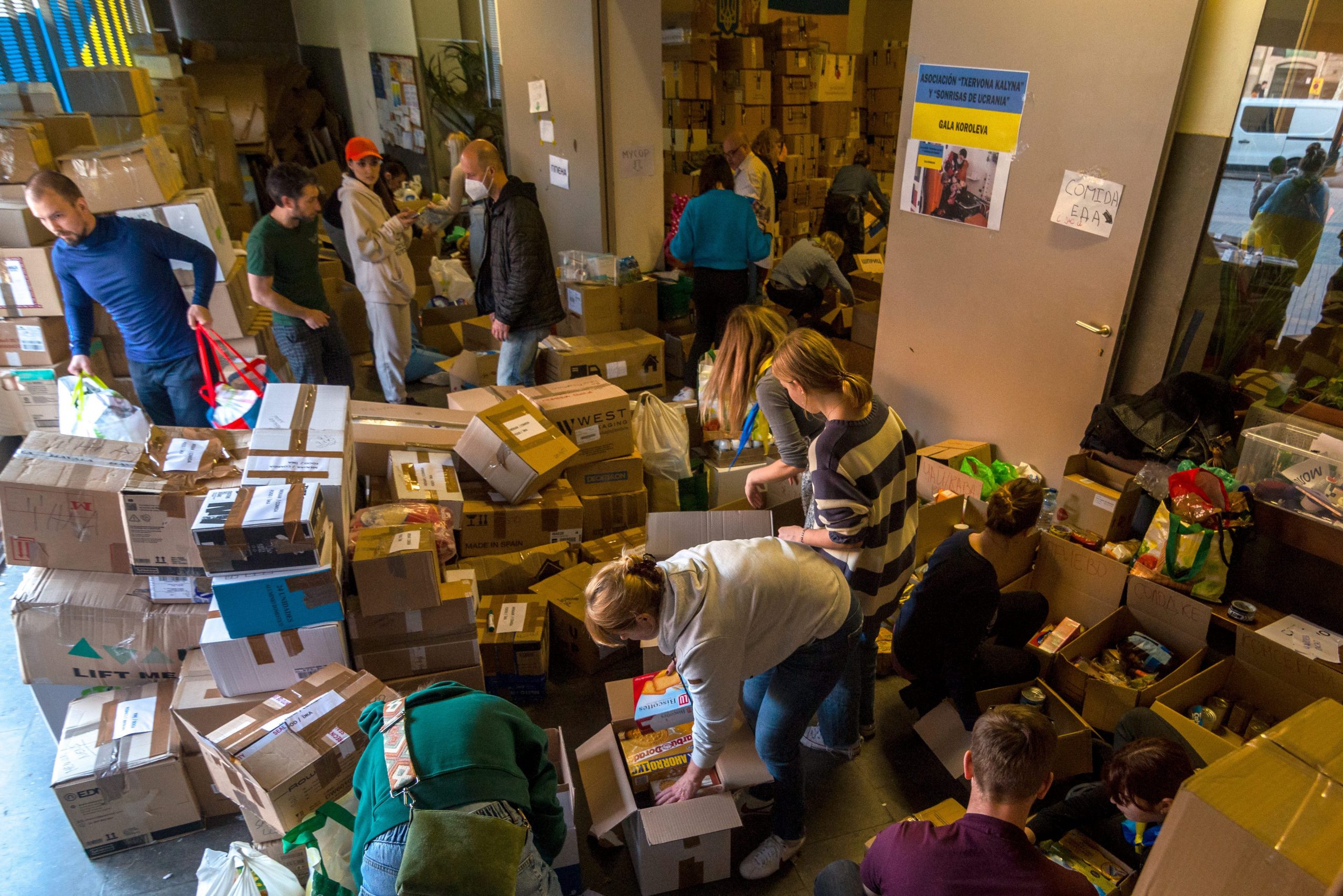 Humanitarian Aid Collection For Ukraine