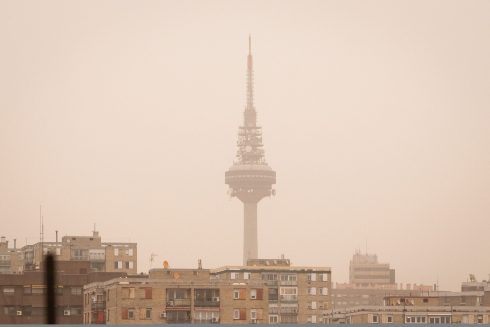 Spain: Saharan Dust Covers Madrid