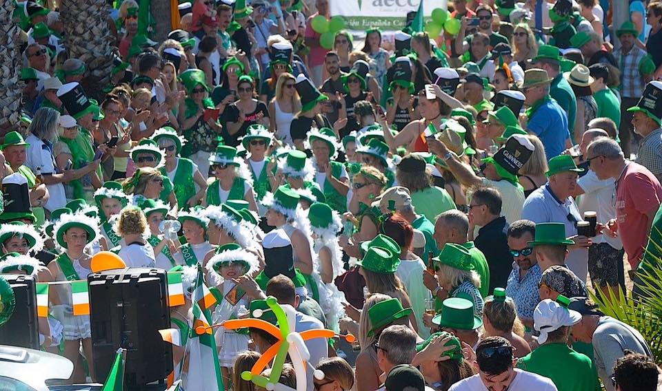 World-famous St. Patrick's Day parade returns to fill streets of Spain's Costa Blanca
