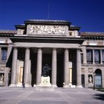 Main Façade Of The Prado Museum, Designed By Juan De Villanueva.