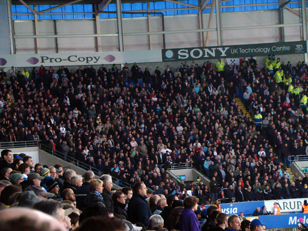 West Ham Fans Creative Commons Licence