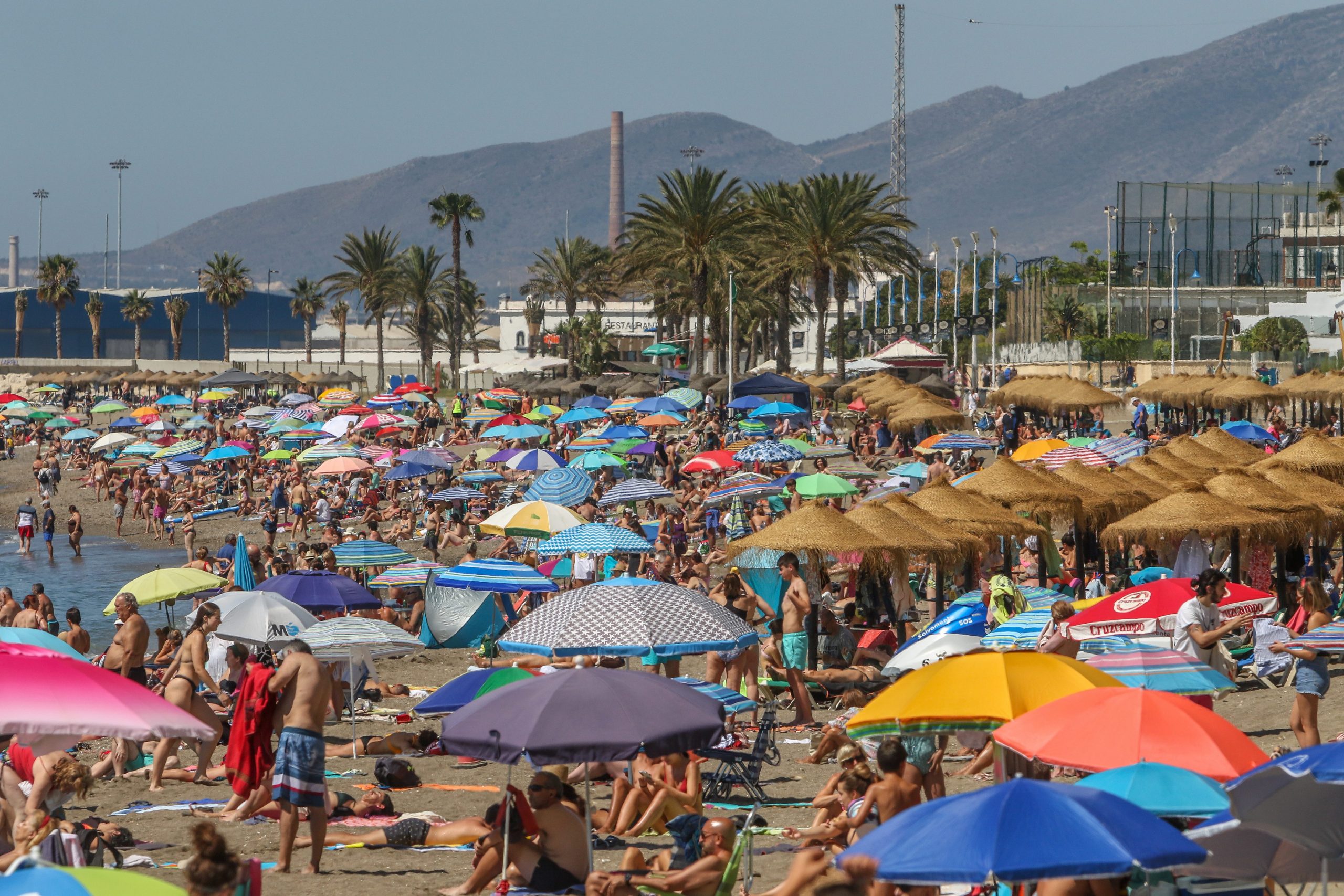 Malaga beach