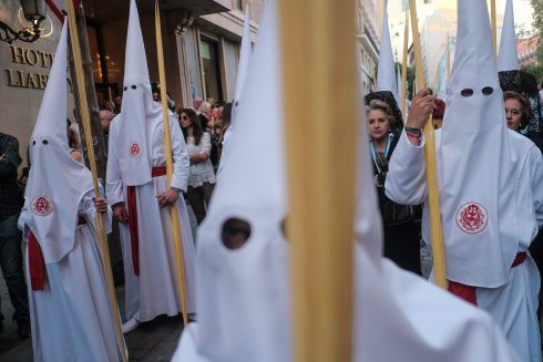 With The Borriquita, Holy Week Begins Every Year, And Today In Madrid We Have Also Had A Procession Of The Borriquita In Madrid, April, Spain
