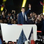 Paris: French President Emmanuel Macron Delivers A Speech After His Victory