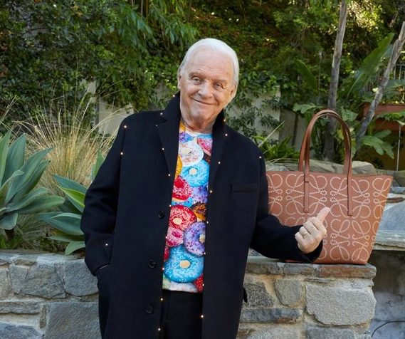 Anthony Hopkins Loewe Pre Fall 2022 Ad Campaign Style Fashion Tom Lorenzo Site 2