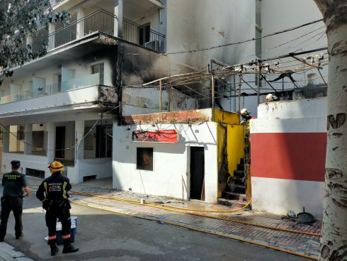 Mallorca Bar Terrace In Spain Destroyed After German Tourists Throw Cigarette Butts Off Hotel Balcony