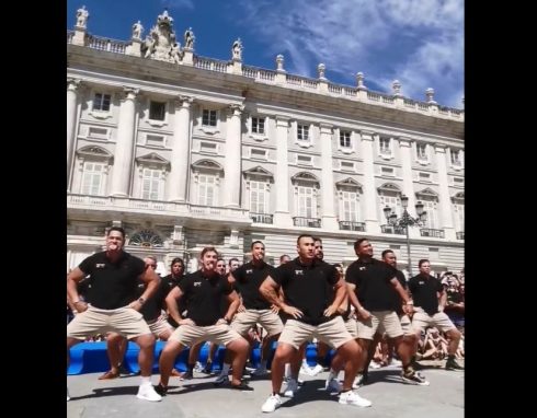 Haka All Blacks Madrid