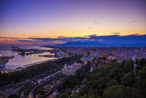 View from The Alcazaba and Gibralfaro in Spain’s Malaga sees more than 208,900 visitors in the first three months of 2022, credit: Pixabay