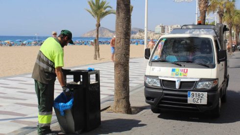 Benidorm Prepares For Summer Tourist Influx By Boosting Street Cleaning And Rubbish Collections On Spain's Costa Blanca