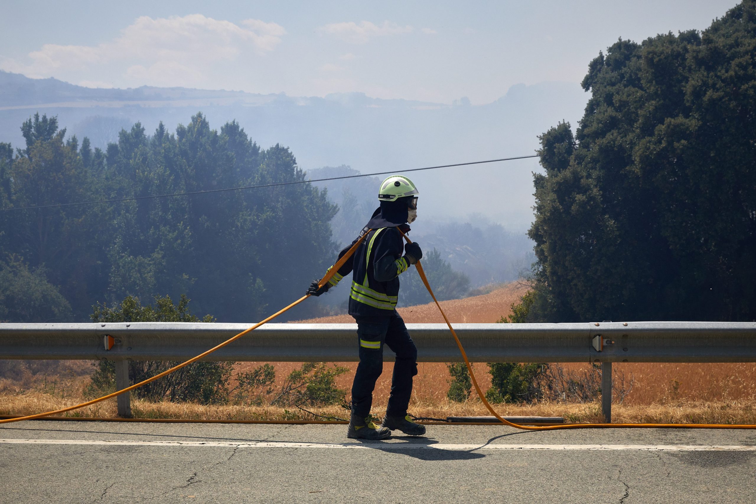Lower temperatures in Spain help to bring massive wildfire blaze under control