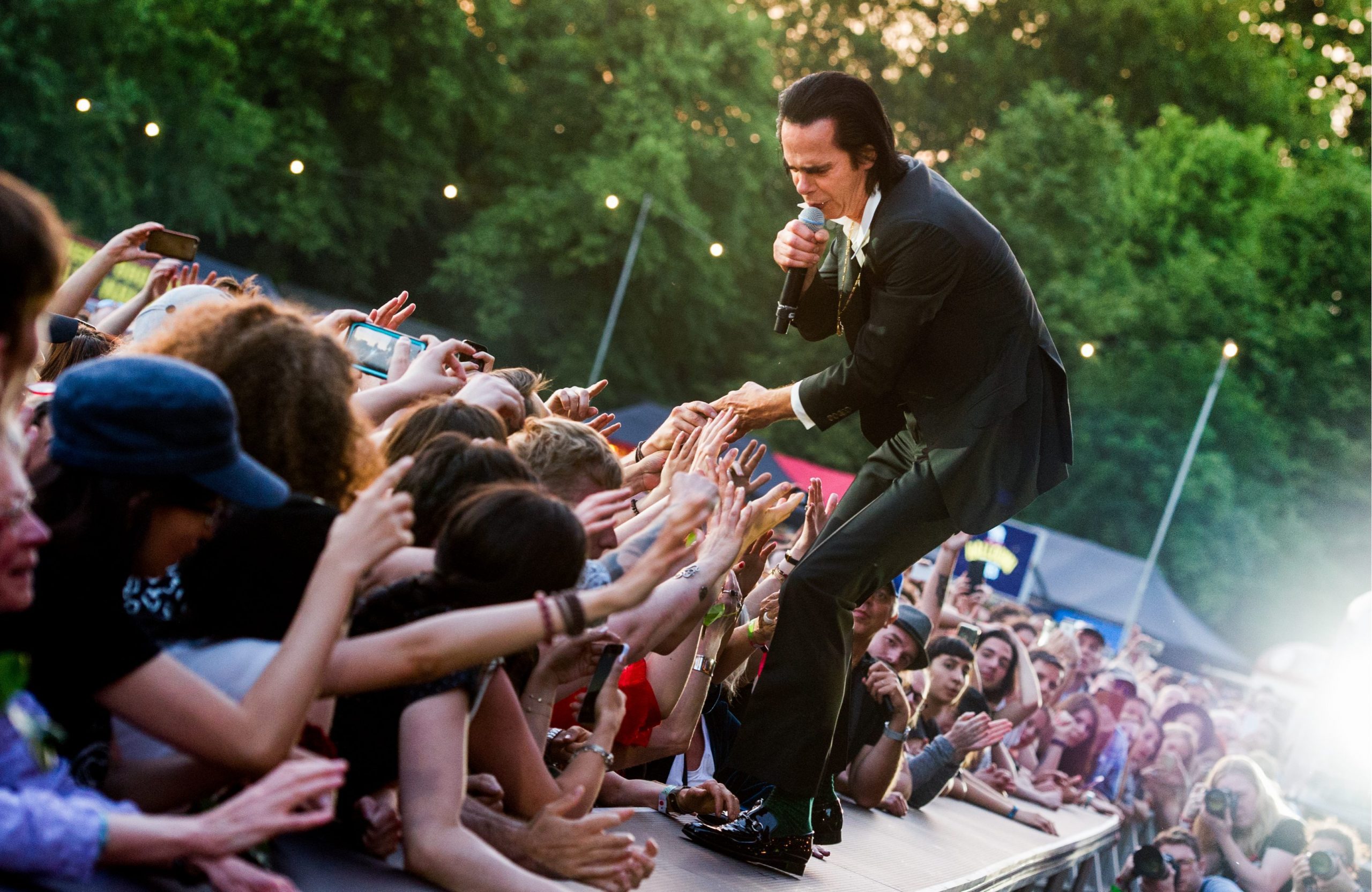 Nick Cave and the Bad Seats en la Gala del Festival de Música de Mijas en la Costa del Sol, España