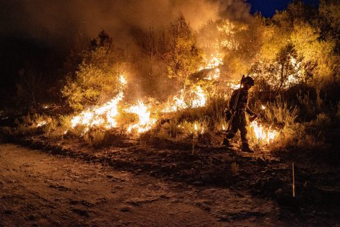 Los incendios abrasan España y Francia durante la ola de calor europea