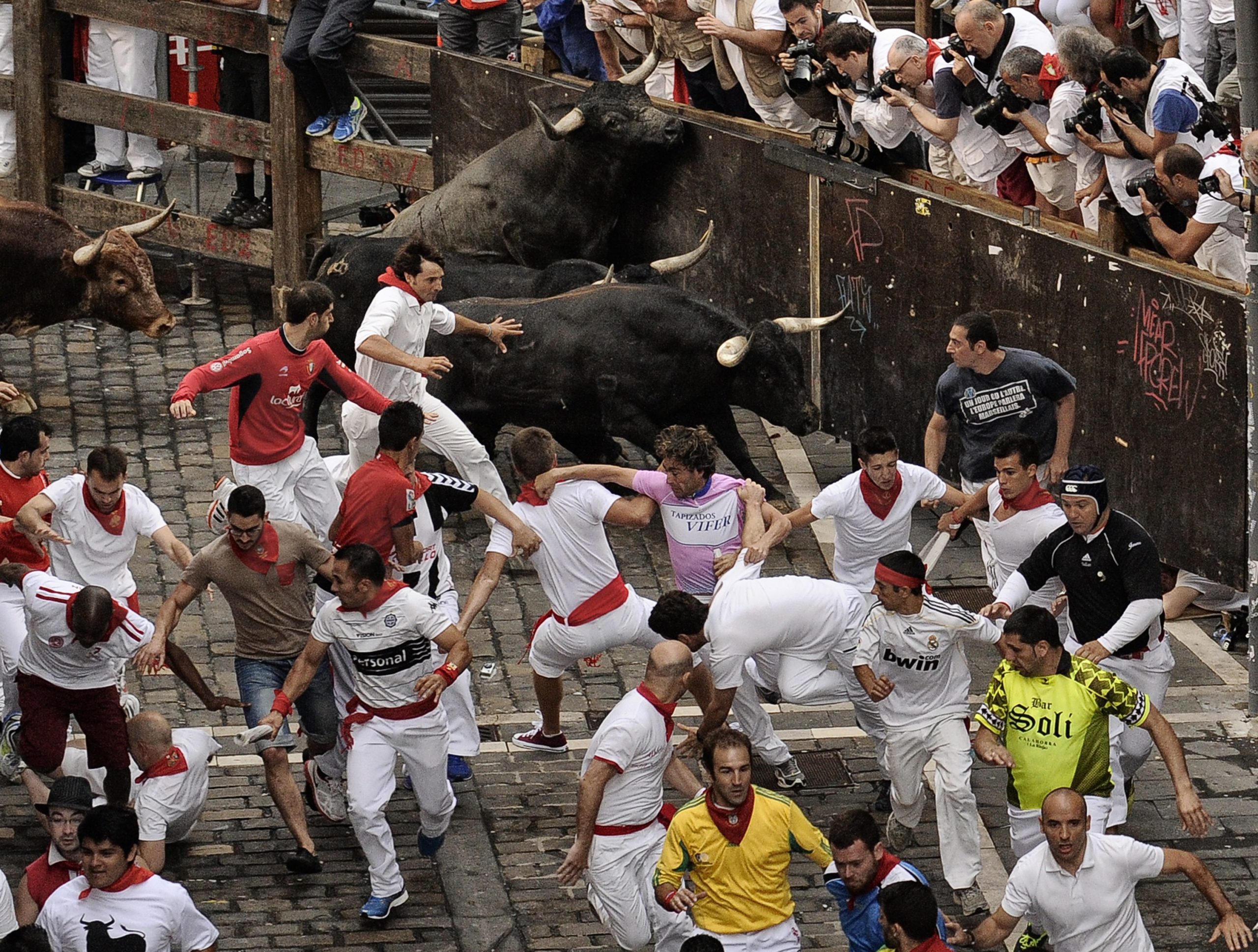 San Fermin Running Of The Bulls Enters Its Last Day