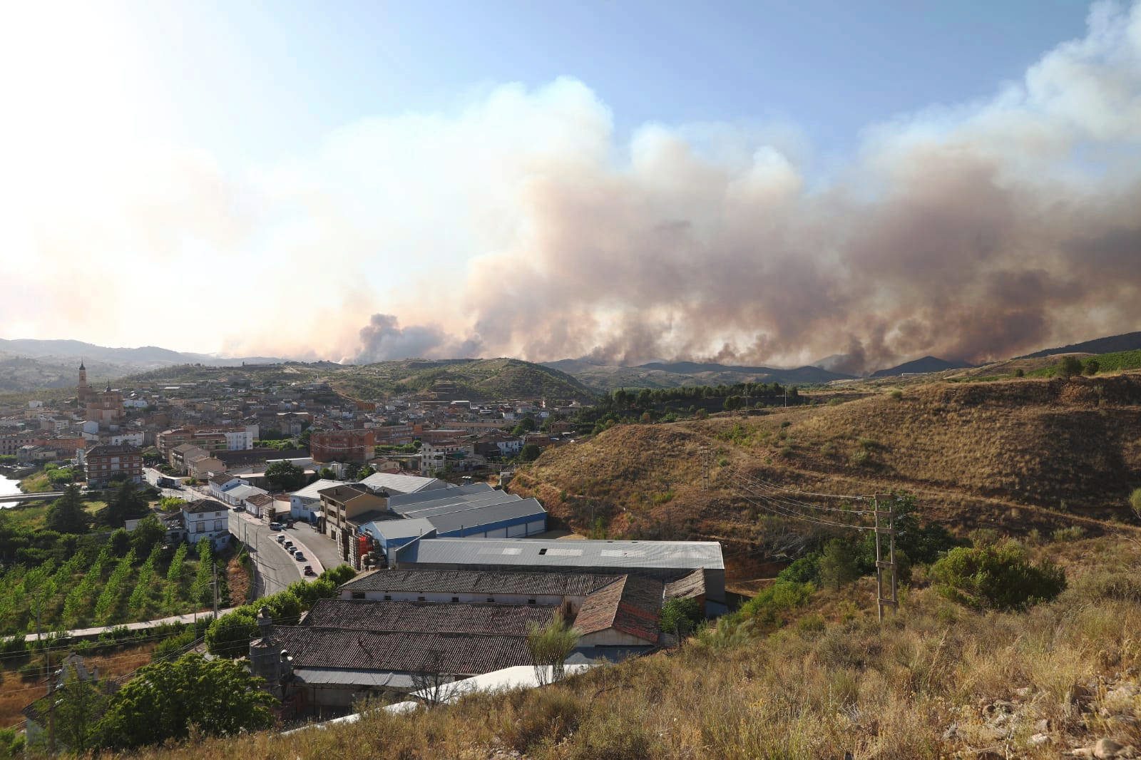 Spain Heatwave Wildfires