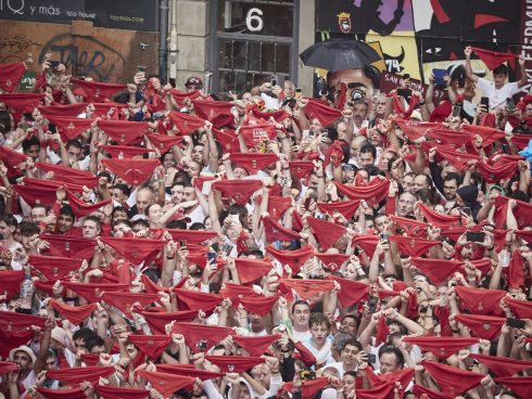 900/cordon Press Chupinazo De San Fermin 2022