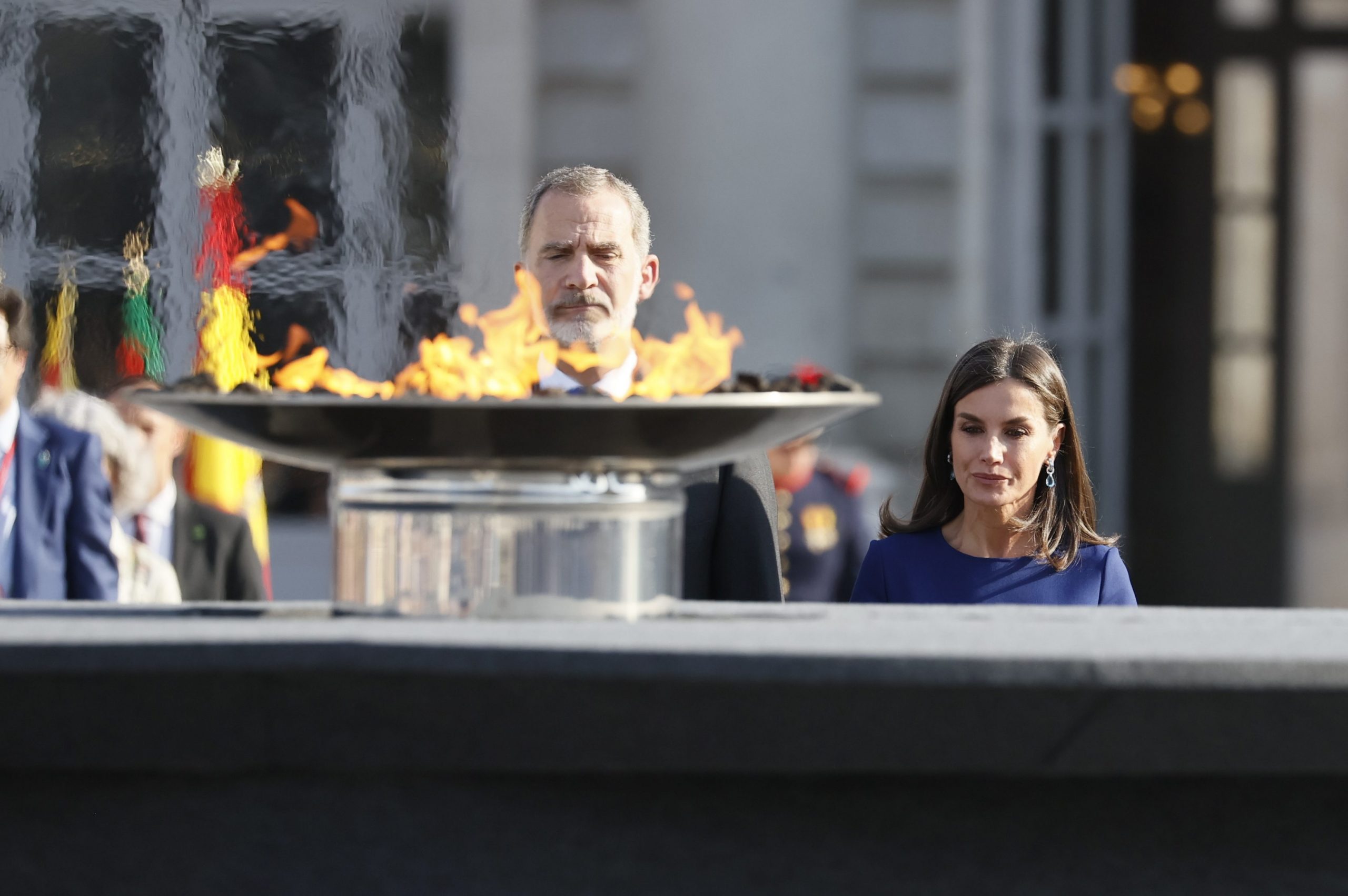 Los Reyes rinden homenaje de Estado a las víctimas de la pandemia de Covid-19