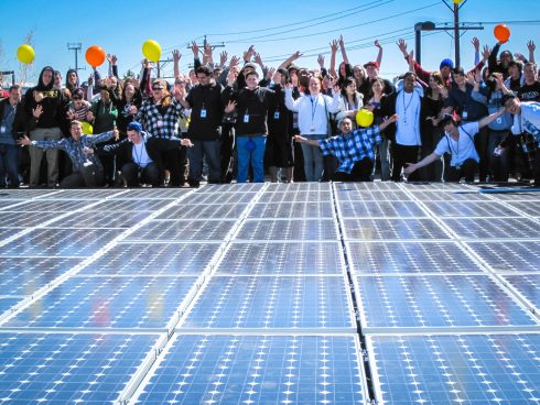 Rainshadow Charter School Dedicates 31 Kw Solar Array