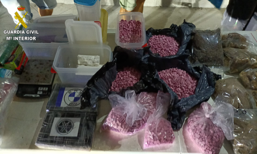 British Gang Arrested On Spain's Ibiza In Country's Biggest Ever 'pink Cocaine' Swoop With Over €500,000 In Cash Seized