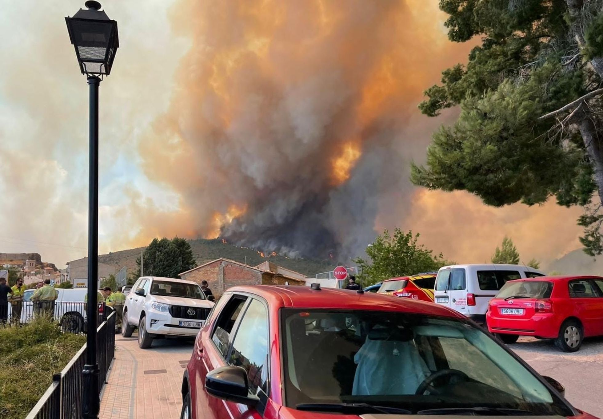 Fire in Bejis