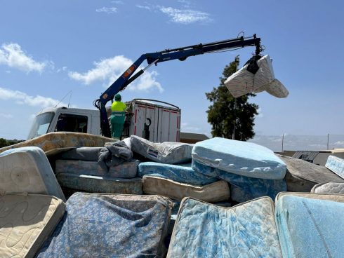 Unique recycling system will process 45,000 discarded mattresses from Costa Blanca town in Spain