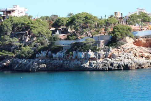 Construction Of The Dock For Rafael Nadal Nadal's Catamaran In His New Home In Palma De Mallorca, Tuesday, November 11, 2020