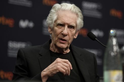 David Cronenberg Bei Der Pressekonferenz Zur Verleihung Des Donistia Awards Auf Dem 70. Internationalen Filmfestival Sa