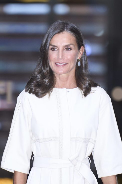 Queen Letizia And King Felipe Attend The Opening Of The Picasso Yea