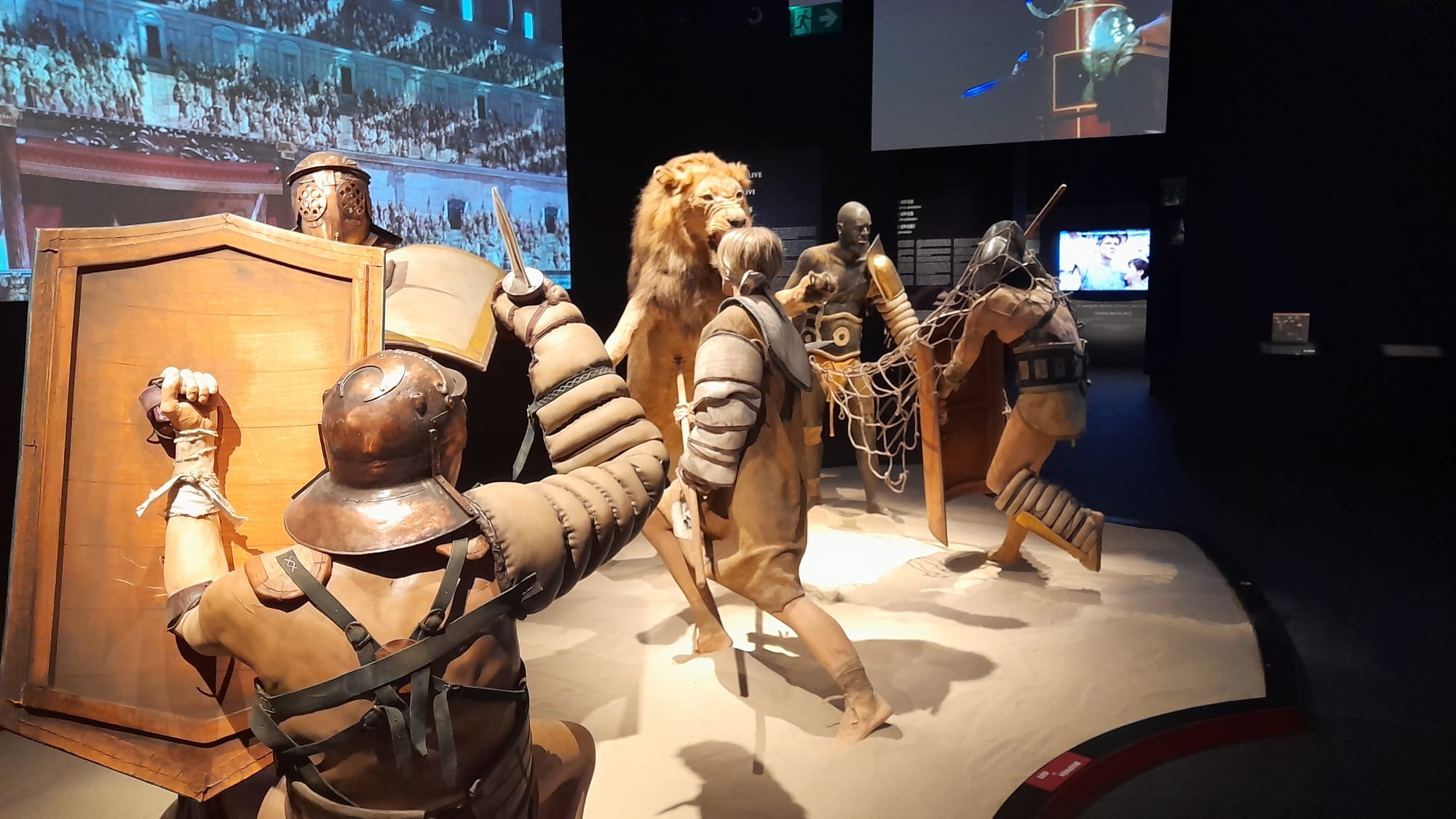 Popular 'gladiator' Exhibition Extended Till Late November On Spain's Costa Blanca
