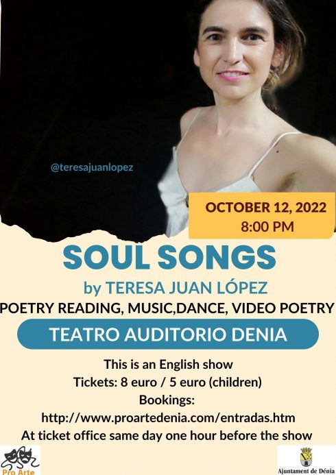 Soul Songs Show October 12th 2022 Teatro Auditorio Denia