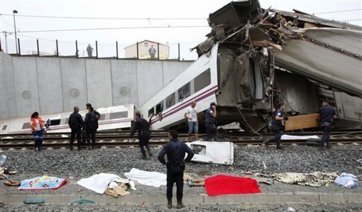 Two Men On Trial For Causing 2013 Santiago De Compostela Train Disaster In Spain That Killed 80 Passengers