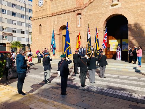 Armistice And Remembrance Day Commemorations In Costa Blanca Area Of Spain