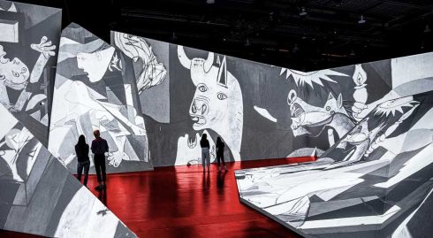 Largest 'immersive' Exhibition In Spain Celebrates Legendary Artist Pablo Picasso