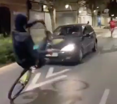 Bike gang in Valencia