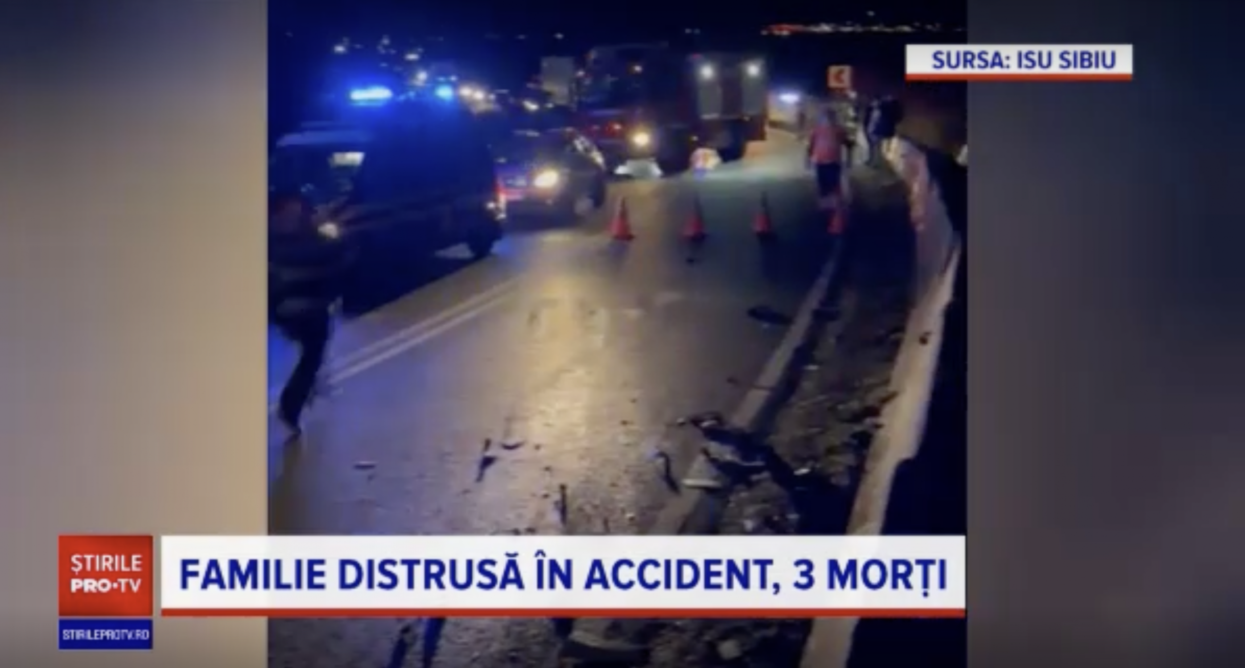 Car crash in Romania