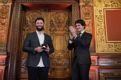 Golf Ace Jon Rahm Follows His Hero Severiano Ballesteros In Winning Special Award From Spain's Biscay Region