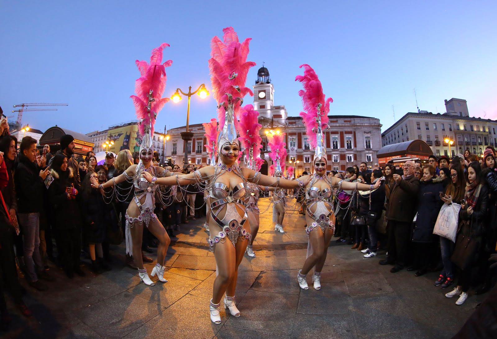 Famous Carnival Parade From Spain's Costa Blanca In Madrid Sneak Preview