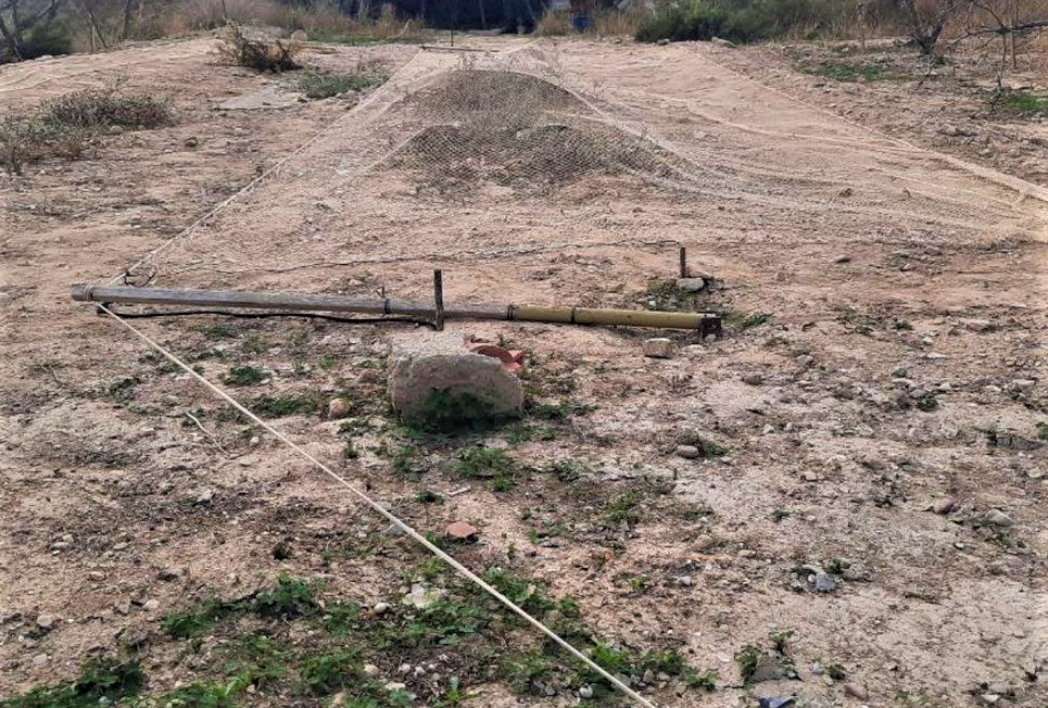 Farmer On Spain's Costa Blanca Set Up Illegal Trap To Capture And Keep Finches