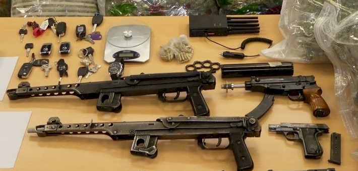 Machine Guns And Revolvers Brought In To Spain's Valencia From Poland For Black Market Sales