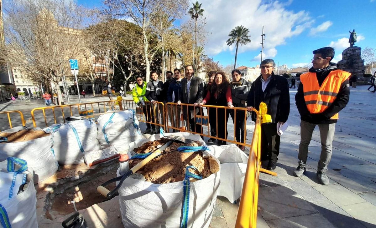 New Look Coming To Big Square In Spain's Palma De Mallorca With Non Slip Surface For Pedestrians