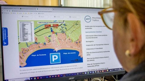 Visitors To Spain's Benidorm Can Go Online To Find Where They Can Park For Free Via Google Maps Link