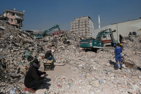 Earthquake in Kahramanmaras, Turkey February 14, 2023