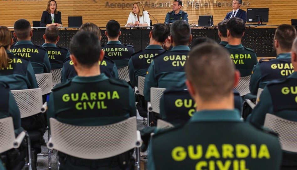 Security Boost With New Guardia Civil Officers Assigned To Busy Costa Blanca Airport In Spain