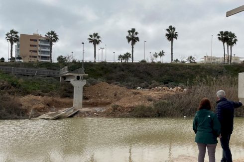 Work Starts After Long Delay To Replace Collapsed Bridge Caused By 2019 Floods On Spain's Costa Blanca