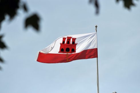 Gibraltrar flag