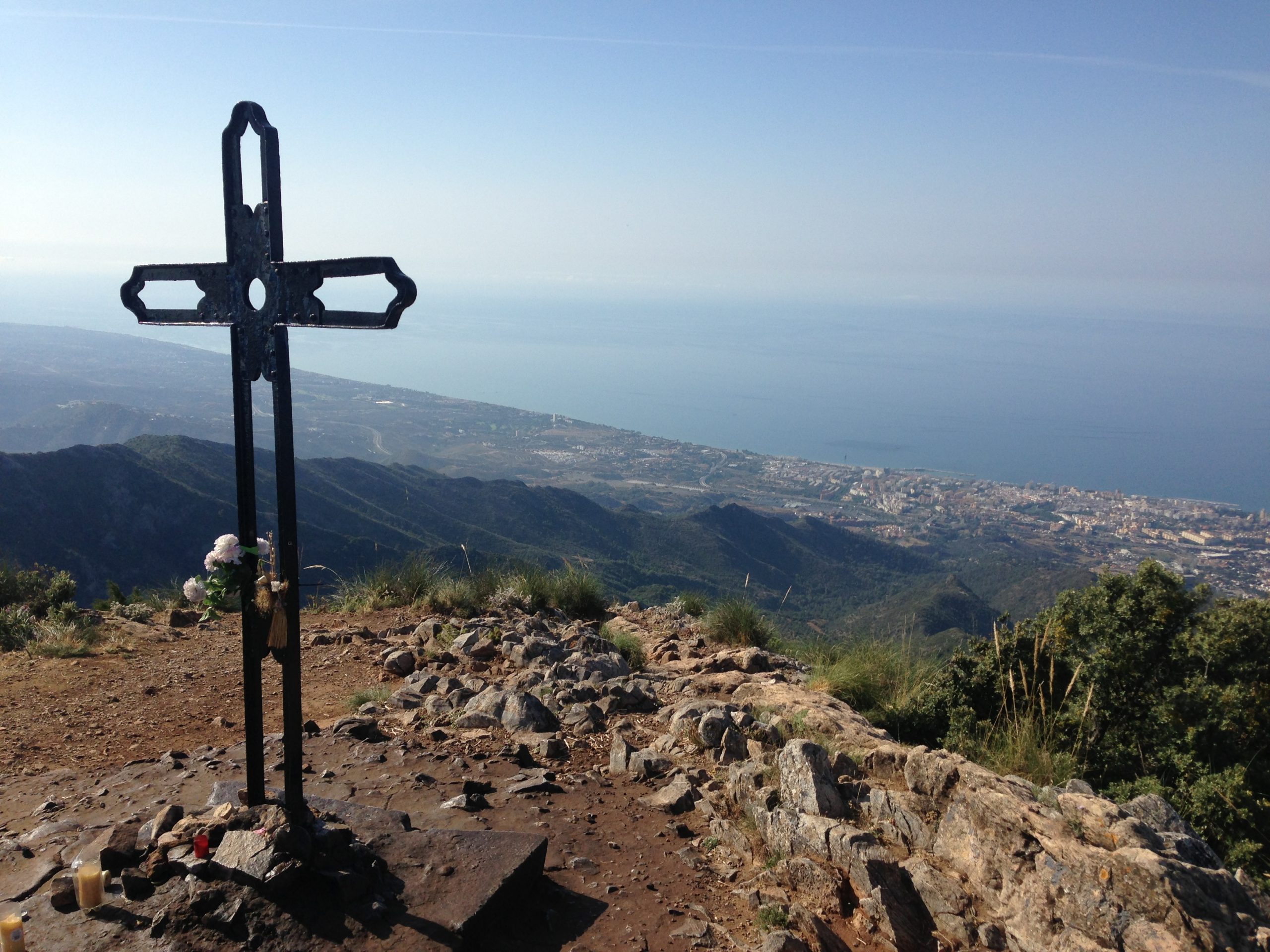 View From Mountain To Costa Del Sol