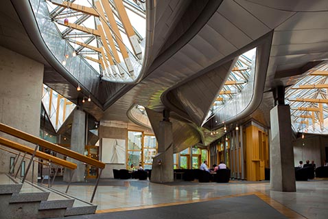 14 Garden Lobby Credit Scottish Parliament